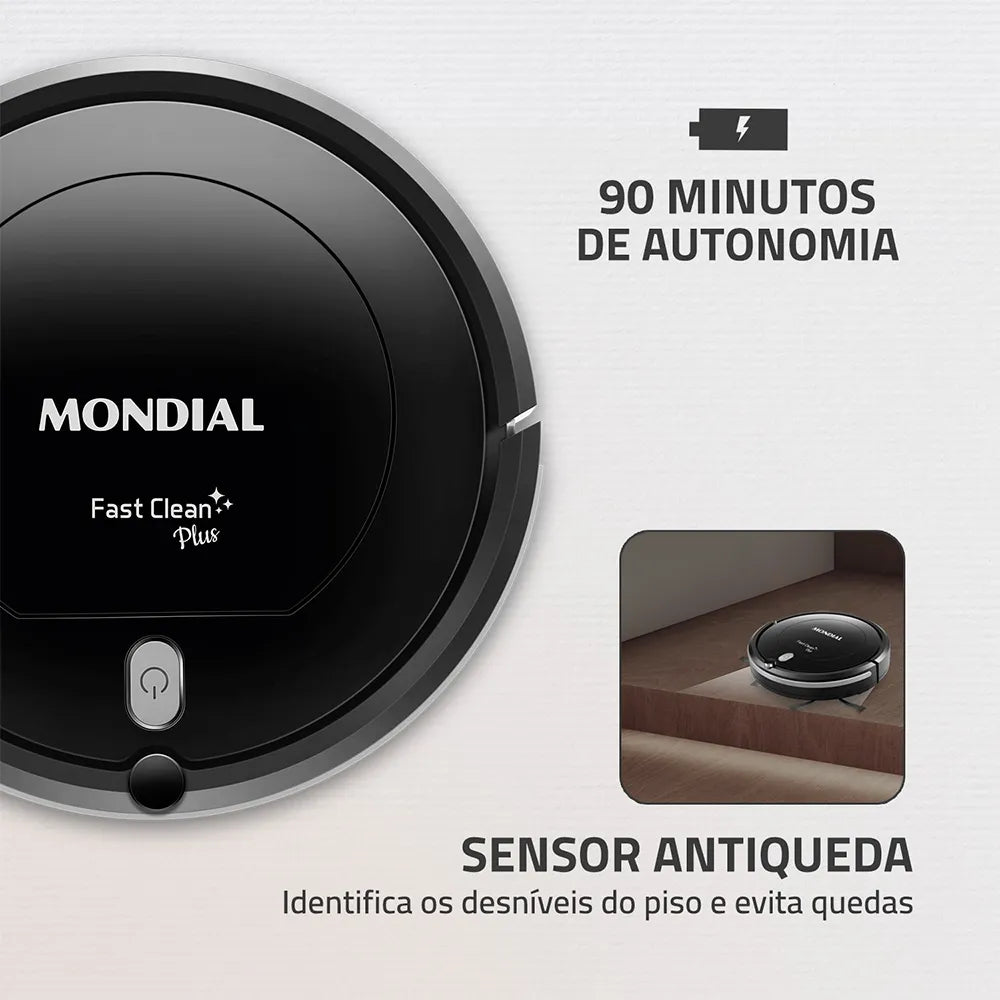 Aspirador Robo Fast Clean 30%Off mais Frete Grátis