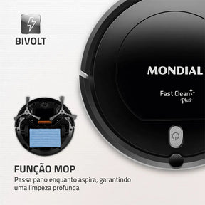 Aspirador Robo Fast Clean 30%Off mais Frete Grátis