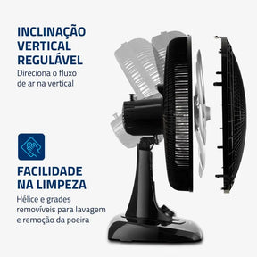 Ventilador Super Power Mondial - Kit com 2 Ventiladores - pague 1 e Leve 2